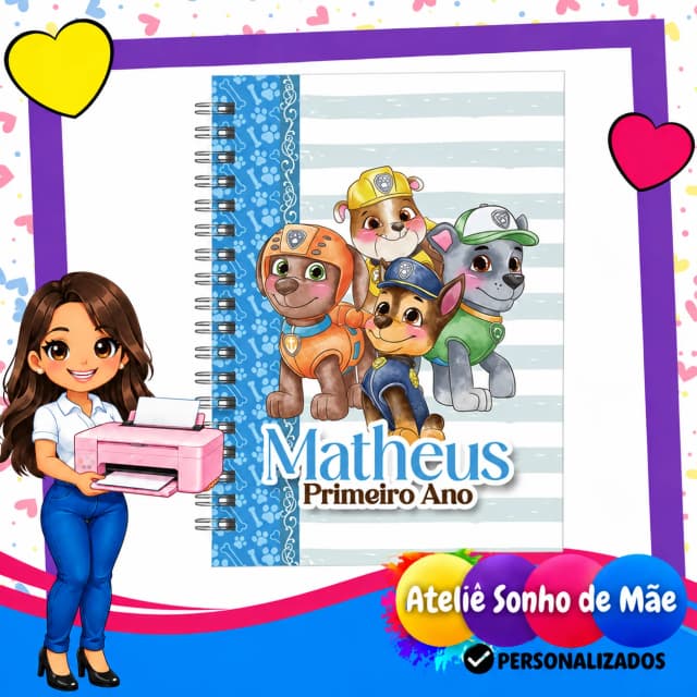 Caderno Personalizado
