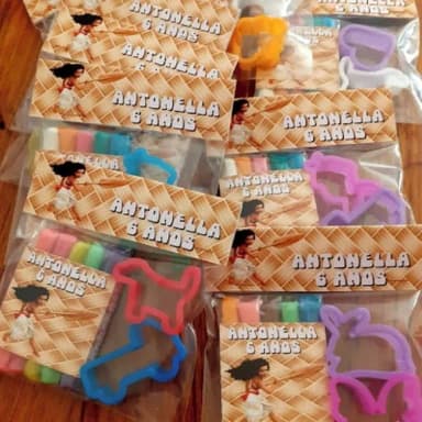 Lembrancinha Kit Massinha de Modelar - Qualquer Tema