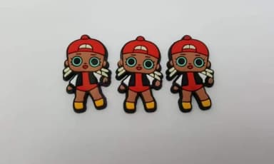 Aplique LOL MC Swag Emborrachado de 3,5cm