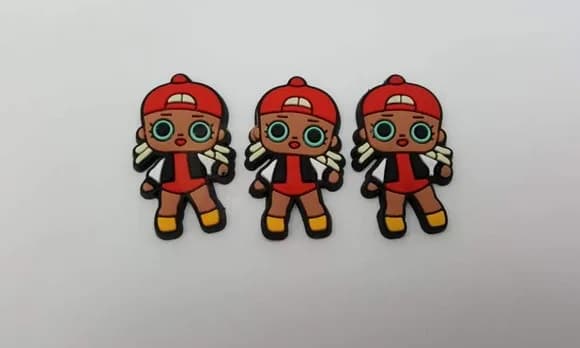 Aplique LOL MC Swag Emborrachado de 3,5cm