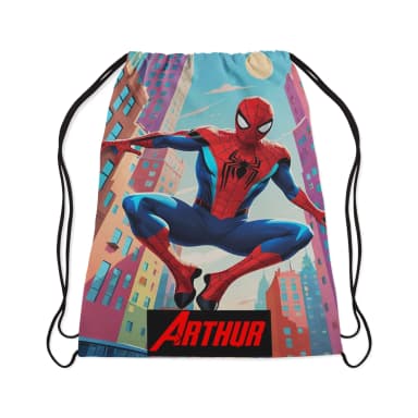 mochilinha personalizada homem aranha