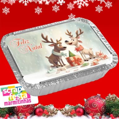 Marmitinhas para Lembrancinhas de Natal