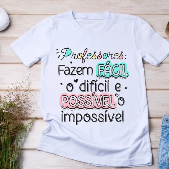 Camiseta Dia dos Professores