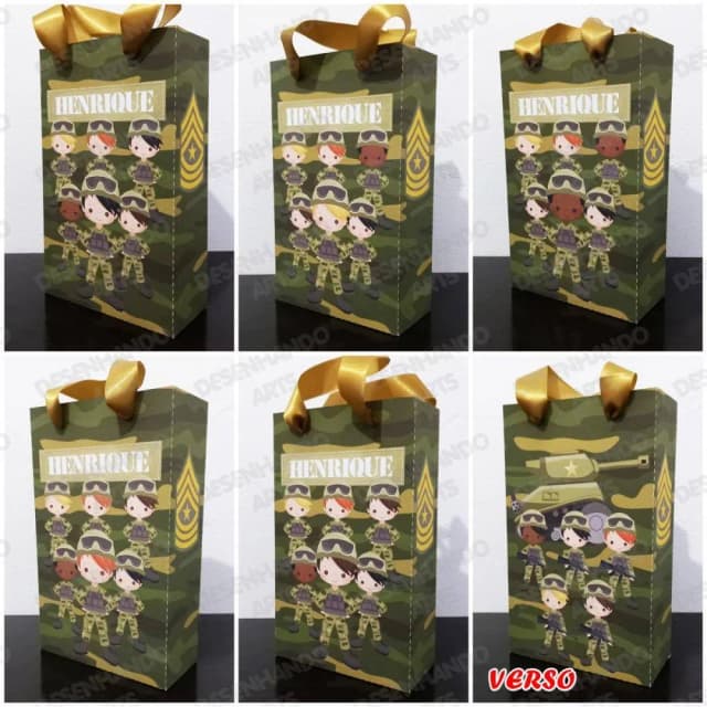 ARQUIVO DE CORTE SACOLINHAS EXÉRCITO