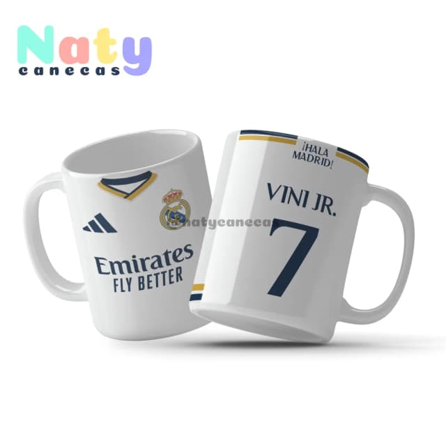 Caneca Personalizada Futebol Real Madrid