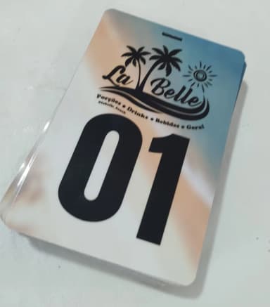 Credencial Personalizada 9x13 para Eventos Festas Shows