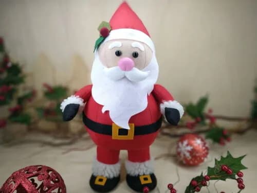 Papai Noel em feltro