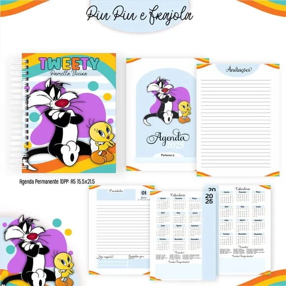 Caderno ou Agenda Personalizada