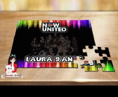 Quebra Cabeça Personalizado Now United