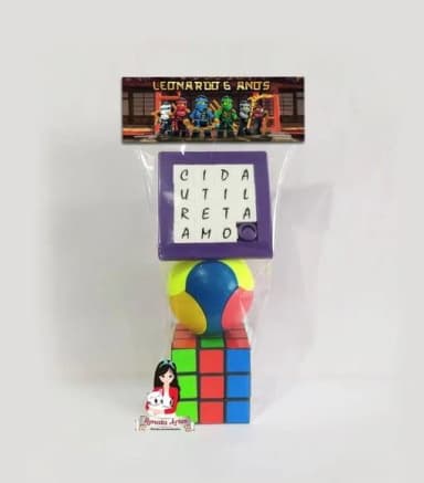 Kit Desafio Personalizado Ninjago