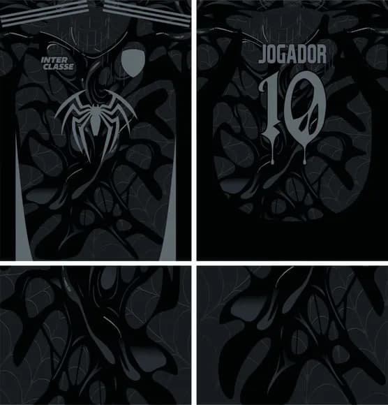 Arte Vetor Camisa Interclasse Venom Mod-831