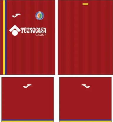 Arte Vetor Camisa Getafe Visita 2025-2026