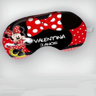 Mascara de Dormir personalizada da Minnie