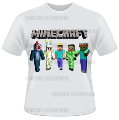 Camiseta Minecraft 2