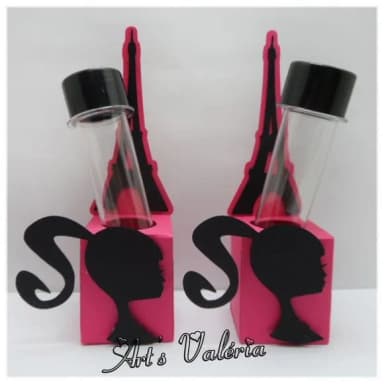 Caixa Tubete Barbie Paris