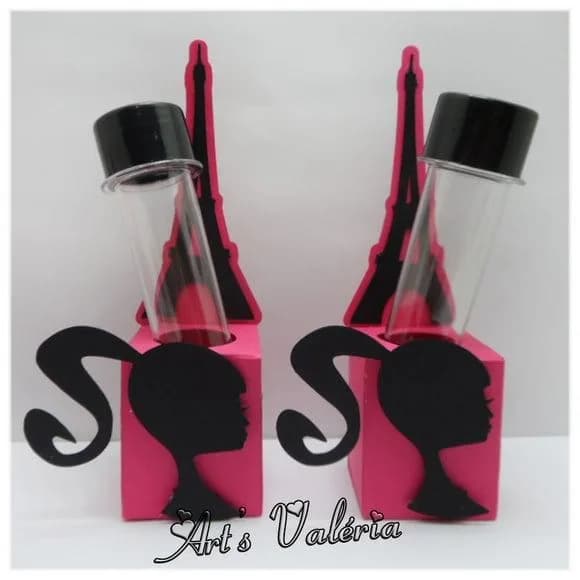 Caixa Tubete Barbie Paris