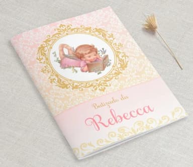 Livrinho De Orações Para Batizado - Sweet Angels
