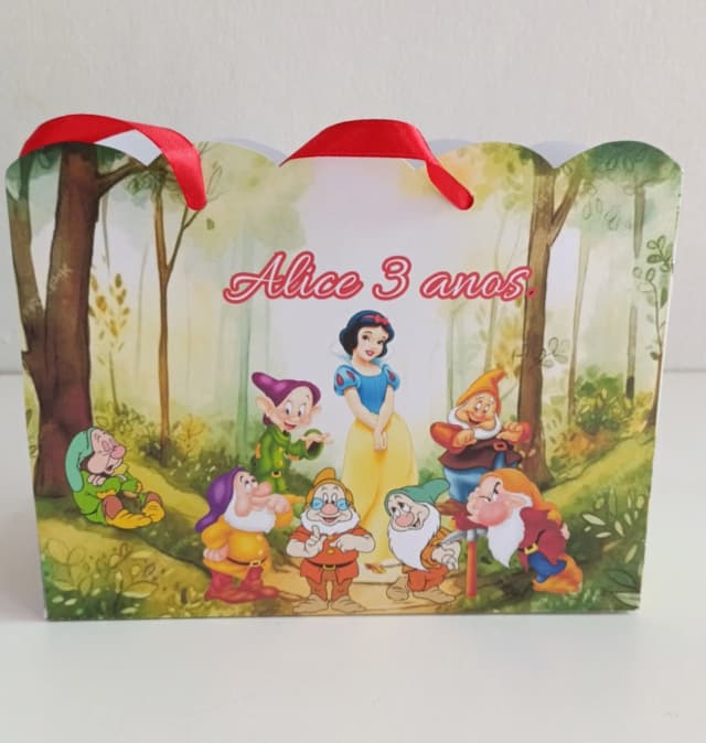 Sacola Branca de Neve .
