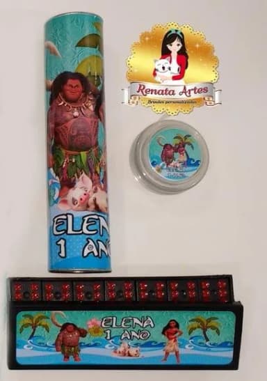 Moana - Kit Jogos Personalizado