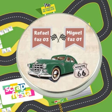 Latinhas Lembrancinhas Carros Antigos