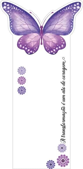 Card com Lapis ou Caneta Dia das Mulheres