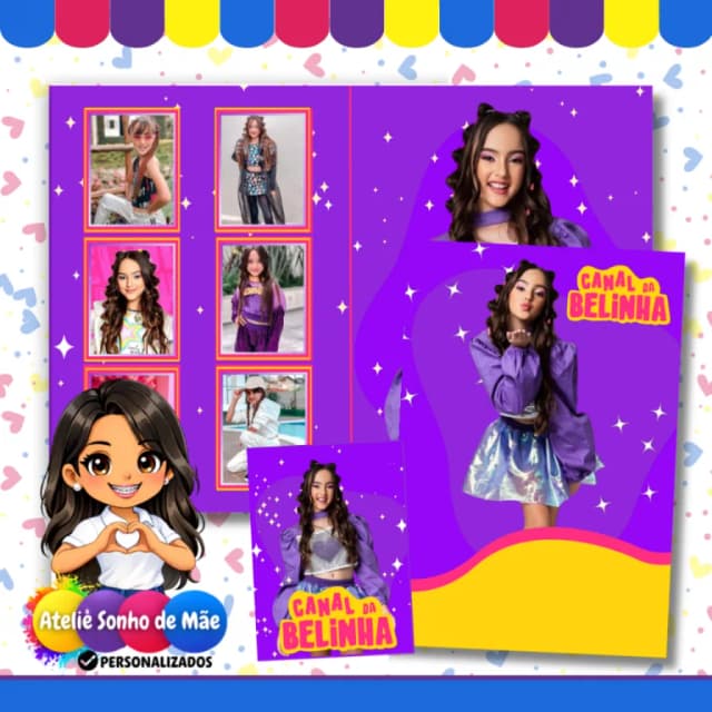 Album de Figurinhas Personalizados