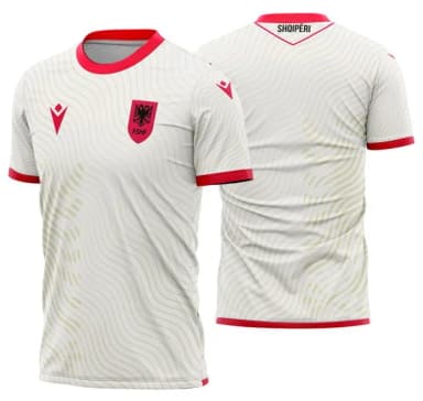 Arte Vetor Camisa Albania Away 2026