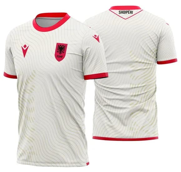 Arte Vetor Camisa Albania Away 2026