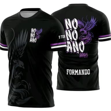 Arte Vetor Camisa Nono Ano Fenix Mod-324