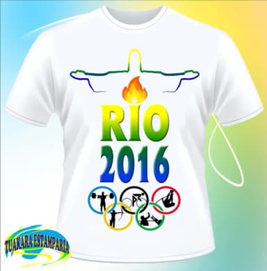 Camiseta Rio de Janeiro 01