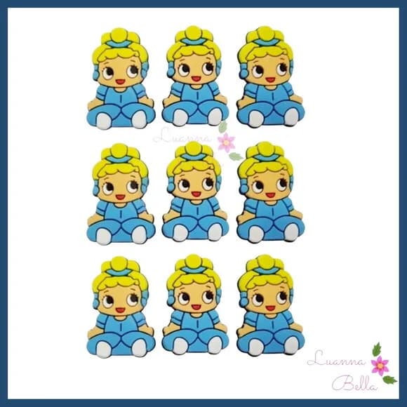 Aplique Emborrachado Cind Baby - pcts c/9unds