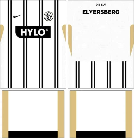 Arte Vetor Camisa Sv Elversberg Local 2025-2026