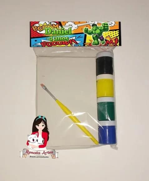 Kit Pintura Personalizado Hulk