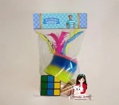 Kit Brinquedos Retrô Personalizado Tema Ken