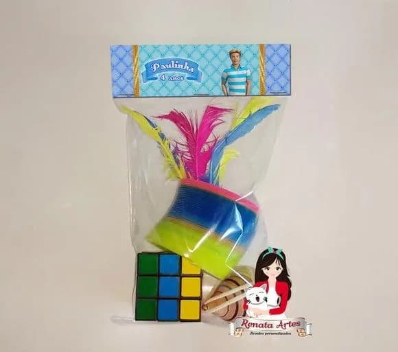Kit Brinquedos Retrô Personalizado Tema Ken