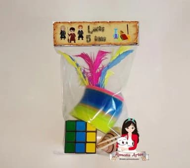 Kit Personalizado Brinquedos Retrô Harry Potter Desenho