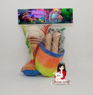 Kit Boa Infância Completo Tema Trolls