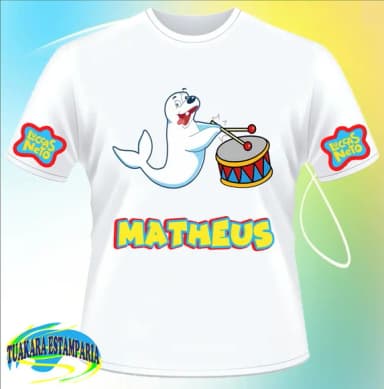 Camiseta Luccas Neto 6 - Foca