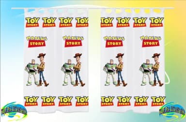 Cortina Personalizada Toy Story