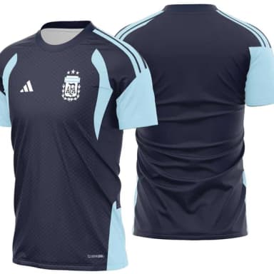 Arte Vetor Camisa Argentina Treino Ii 2026