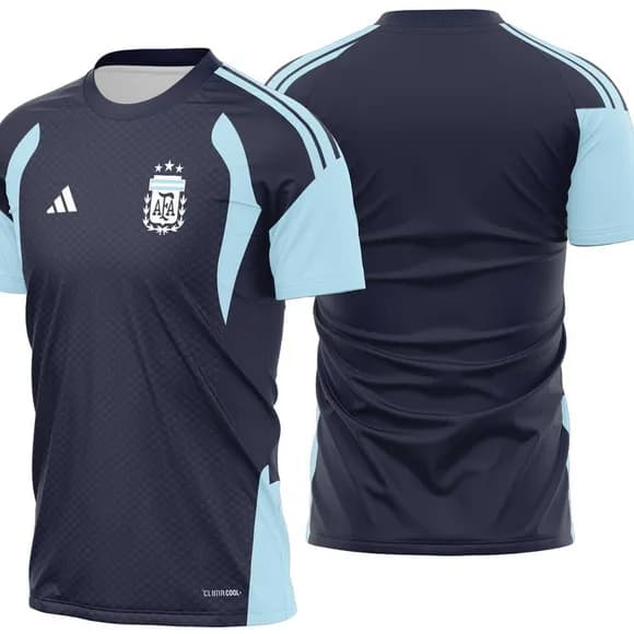 Arte Vetor Camisa Argentina Treino Ii 2026
