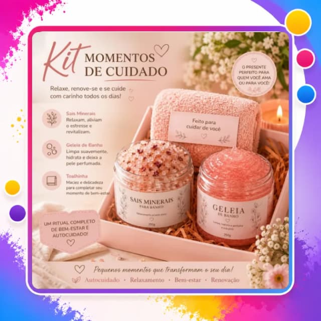 Kit Banho Relaxante