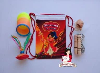 Mochila Boa Infância Personalizada Tema Elena de Avalor 3