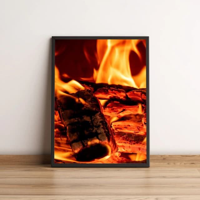 Quadro Brasa Em Fogo 181