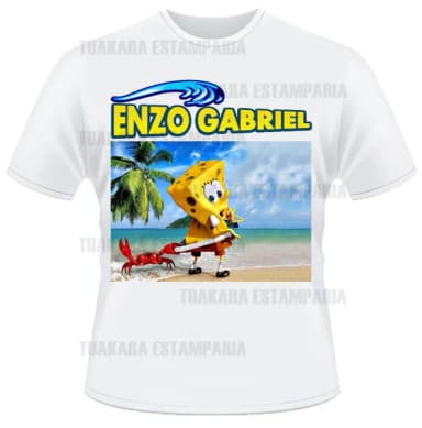 Camiseta Bob Esponja 2 - filme
