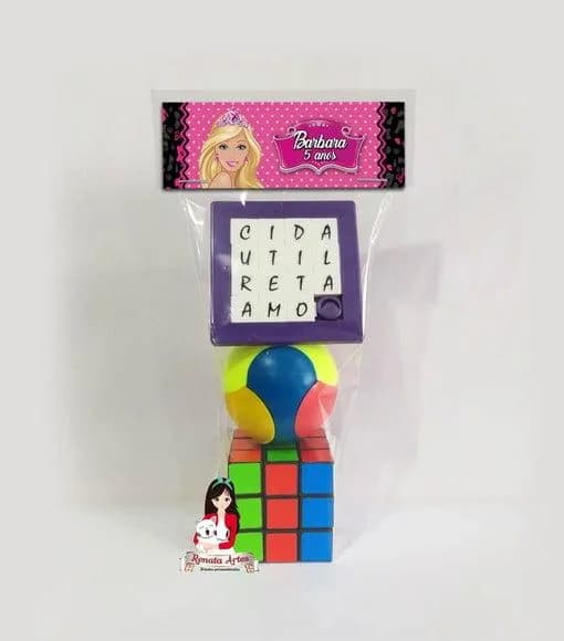 Kit Desafio Personalizado Barbie Nova