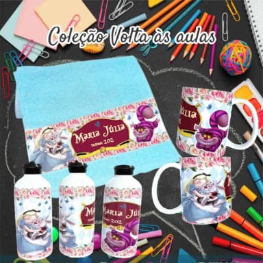 Kit Toalhinha com Garrafa Personalizada
