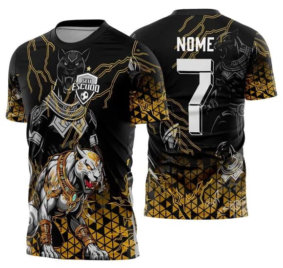 Arte Vetor Camisa Interclasse Pantera Mod-862