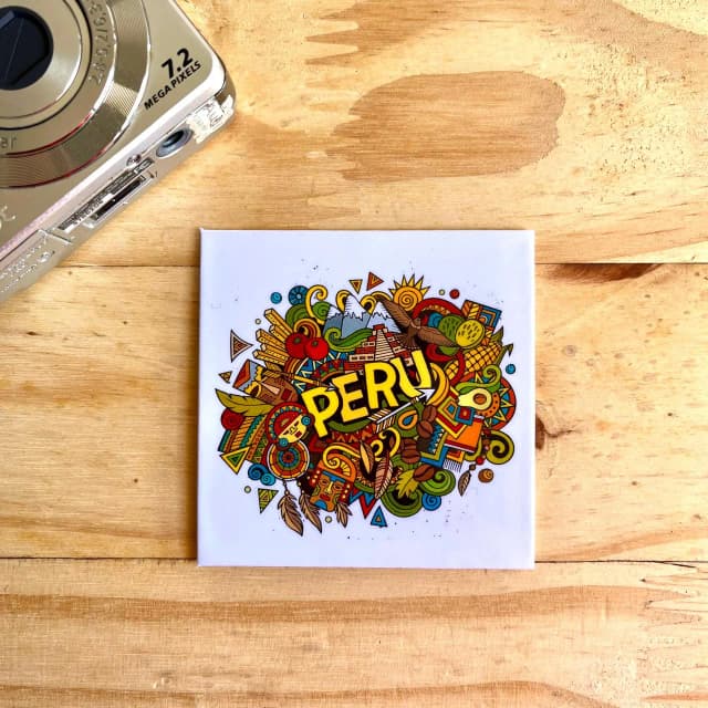 Imã Decorativo Lembrança - Peru