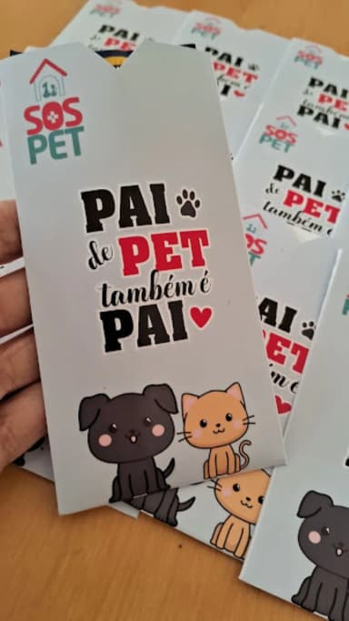 Lembrancinha Dia dos Pais- Porta Café Pai de Pet